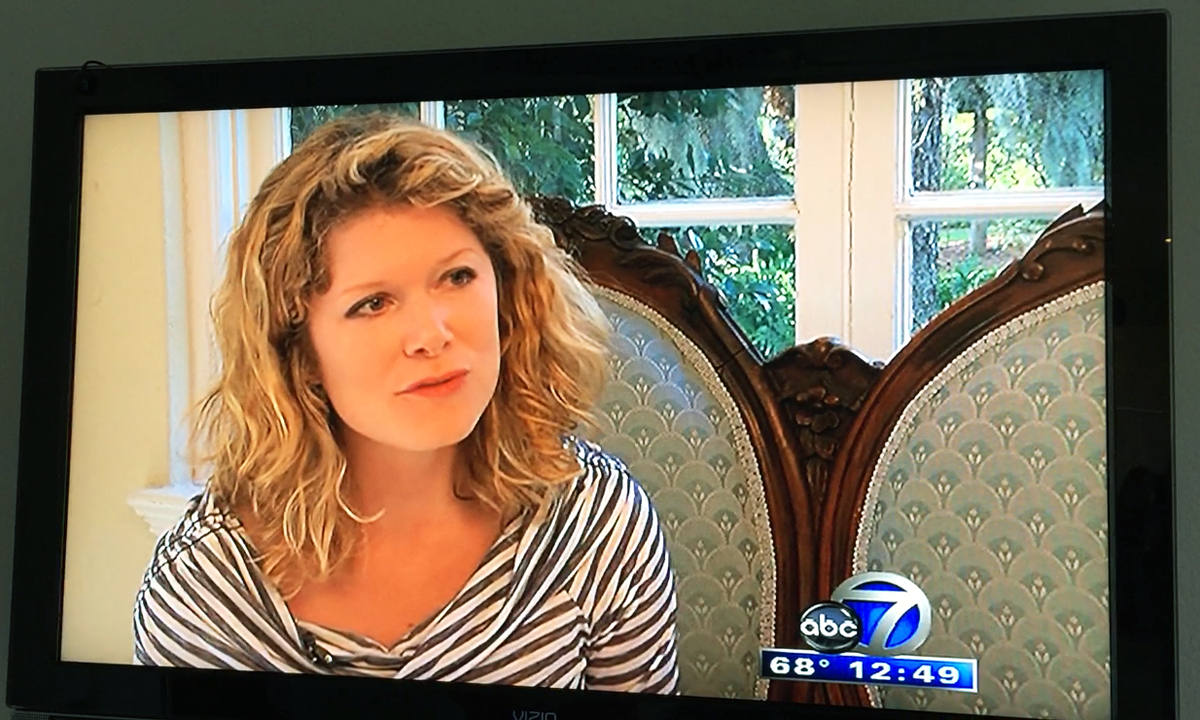 Anna Mason interviewed on ABC7 in Florida.